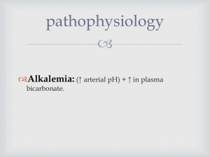 Metabolic Alkalosis