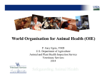 World Organisation for Animal Health (OIE) - NAS