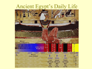 Ancient Egypt*s Daily Life