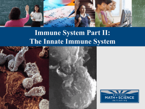 NMSI - (2) Innate Immune System