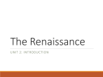 The Renaissance