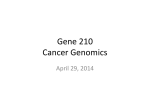 9 cancer genomics