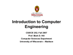 Assembly Language - Computer Sciences User Pages