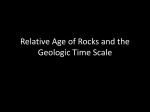Relative Age of Rocks and