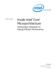 Inside Intel® Core™ Microarchitecture: Setting New