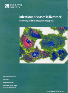 Infectious Diseases in Livestock