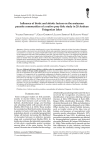 Influence of biotic and abiotic factors on the metazoan parasite