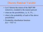 Stats Review Lecture 3 - Random Variables 08.29.12