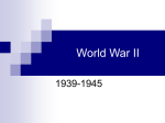 World War II and it`s Aftermath