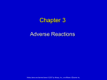 Adverse Drug Reactions