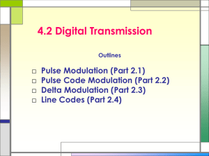 4.2 Digital Transmission