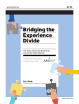 Bridging the Experience Divide