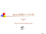 Java 1.5 - Lehigh CSE