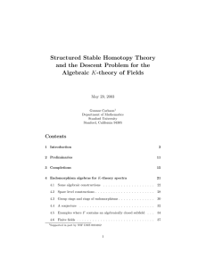 Structured Stable Homotopy Theory and the Descent Problem for