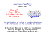 Nanotechnology - Bristol ChemLabS