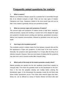 FAQ for Malaria - WHO South