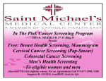 In The Pink Cancer Screening Program 268 Dr. MLK BLVD 3rd Fl
