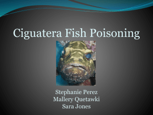 Ciguatera Fish Poisoning