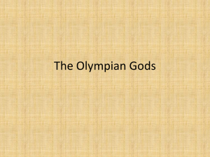 The Olympian Gods