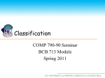 COMP 790-090 Data Mining - UNC Computer Science