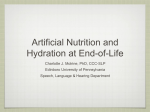 Artificial Nutrition and Hydration at End-of-Life