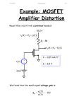 Example MOSFET Ampli..