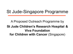 Children`s Cancer Programme Partnership between NUH-NUS