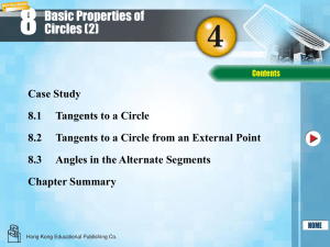 Basic Properties of Circle