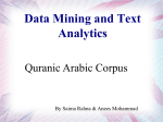 Data Mining and Text Analytics