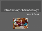 Introduction to Pharmacology