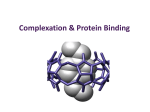2. Complexation and Protein Binding