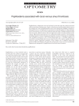 Papilloedema associated with dural venous sinus thrombosis