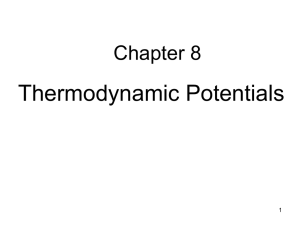 The Helmholtz Function