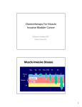 Chemotherapy For Muscle Invasive Bladder Cancer Muscle