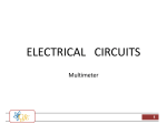 Circuits3 – multimeter