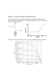 Problem 1 – Generating a Voltage Transfer Characteristic The circuit