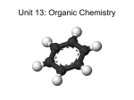 Unit 13: Organic Chemistry