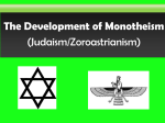 Development of Monotheism Timeline PPT