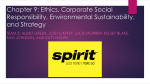 Chapter 9: Ethics, Corporate Social Responsibility, Environmental