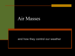 Air Masses and Fronts