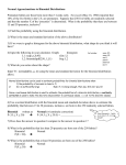 Normal Approximations to Binomial Distributions