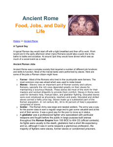 Ancient People of Rome