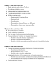 • Basic statistics rules (those 7 rules) • Disjoint/not disjoint events