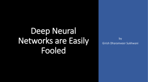 Deep Neural Networks are Easily Fooled