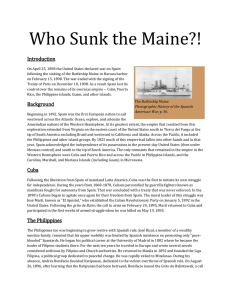 Who Sunk the Maine?!