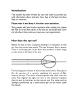 Read our cataracts and cataract surgery brochure