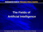 The Fields of Artificial Intelligence