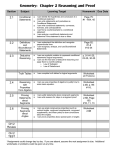 Precalculus: Chapter 1 Assignments