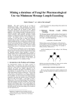 2 Minimum Message Length (MML) Encoding