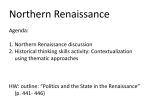 Chapt. 13 - Northern Renaissance